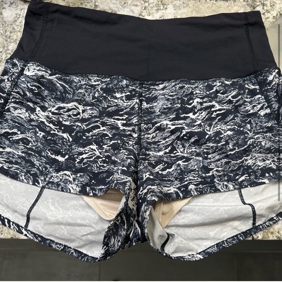 Lululemon High Rise Speed Shorts 2.5” - Picture 3 of 5